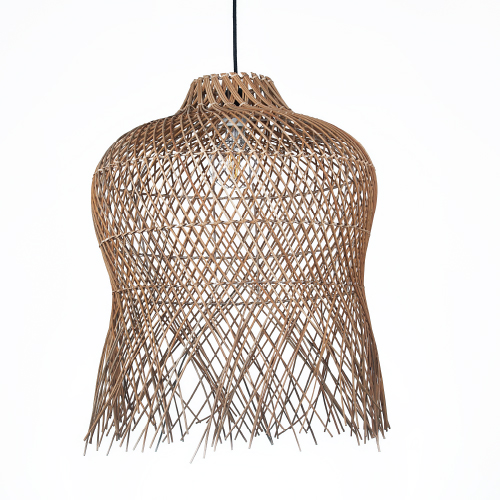 Colgante ratan vigan marron 50x73cm